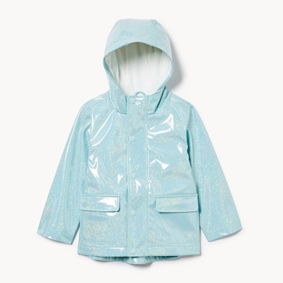 Imperméable scintillant pour tout-petits - Turquoise