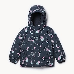 Toddler Girls' Hooded Snow Jacket