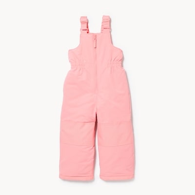Toddler Bib Snow Pant - Light Coral