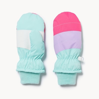 Joe Fresh Toddler Girls' Colour Block Ski Mittens 1 ea, $14.00/1ea