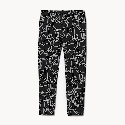 Toddler Girls' Printed Legging - JF Black