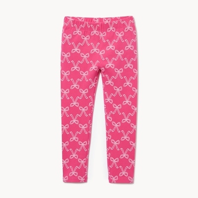 Toddler Girls' Printed Legging - Bright Pink