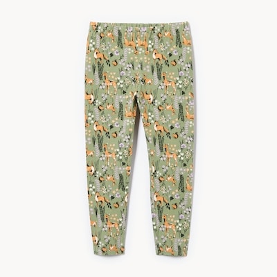 Legging pour petites filles - VERT POUSSIEREUX