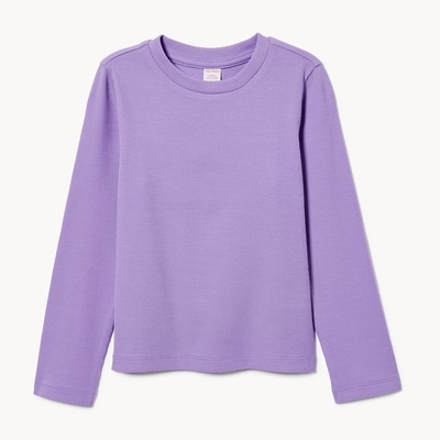 Joe Fresh Haut côtelé à manches longues pour petites filles 1 ea, 10,00 $/1ch