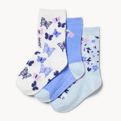 Ens. 3 paires de chaussettes tube - Bleu