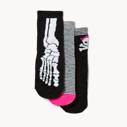 Joe Fresh Toddler Girls' Halloween 3-Pack Crew Socks 1 ea, $8.00/1ea