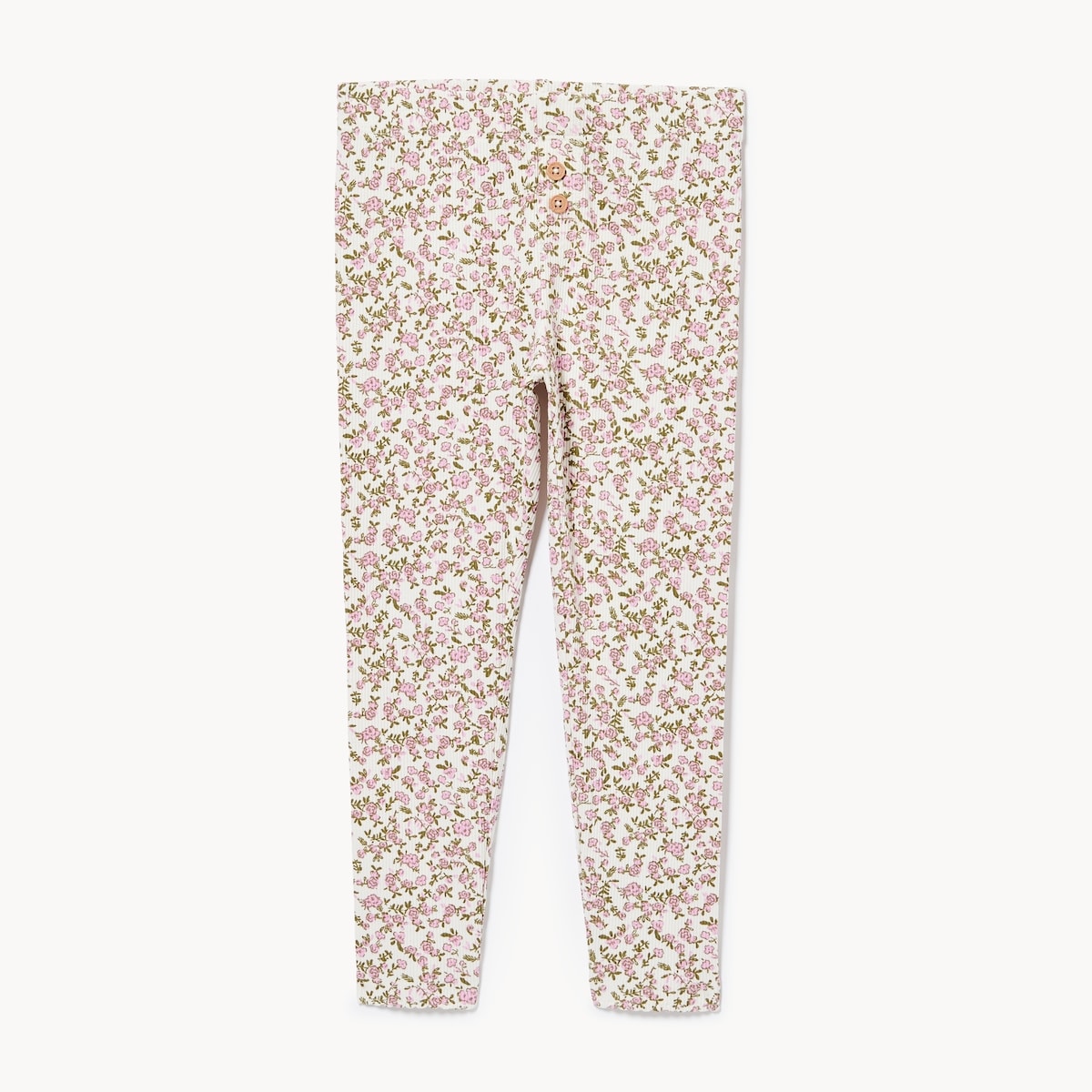 Legging ctel imprim pour petites filles - Blanc Cass