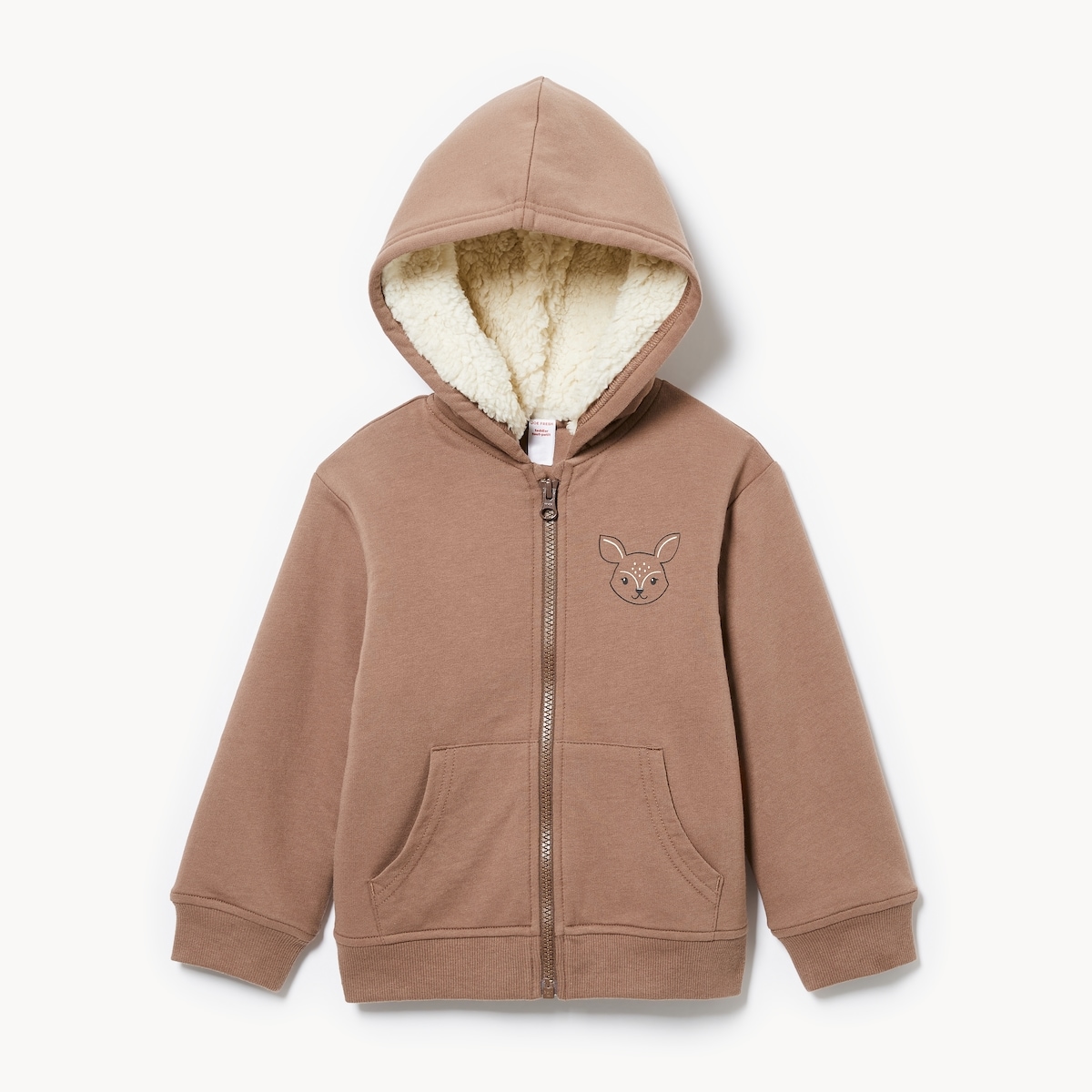 Joe Fresh Toddler Girls' Teddy Fleece-Lined Hoodie 1 ea, $24.00/1ea