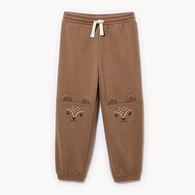 Toddler Girls' Animal Jogger - Dusty Brown
