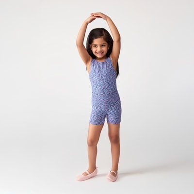 Combinaison sport pour petites filles - Mélange De Rose