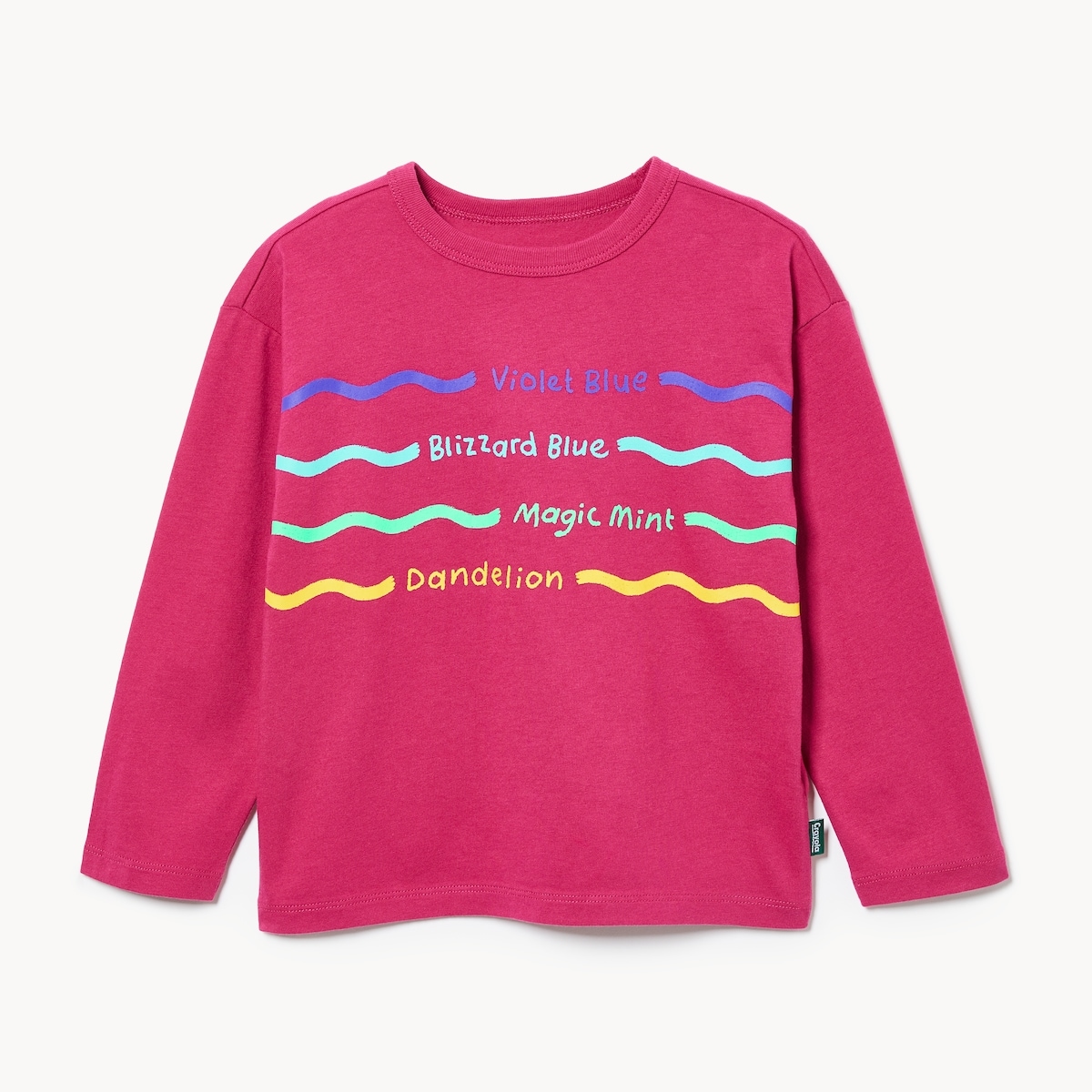 Toddlers' Crayola Graphic Long Sleeve - Magenta
