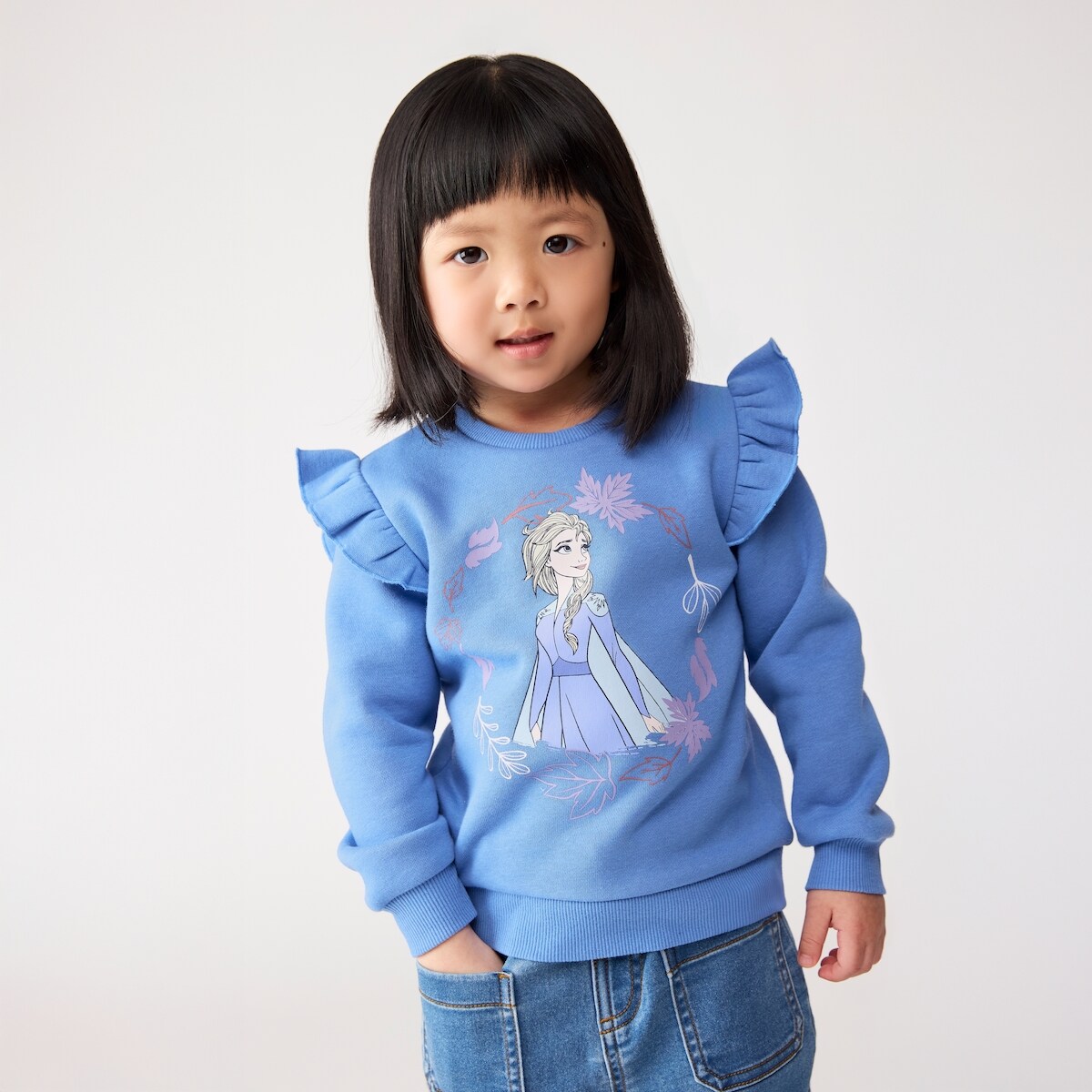 Chandail en molleton Elsa Disney, petites filles