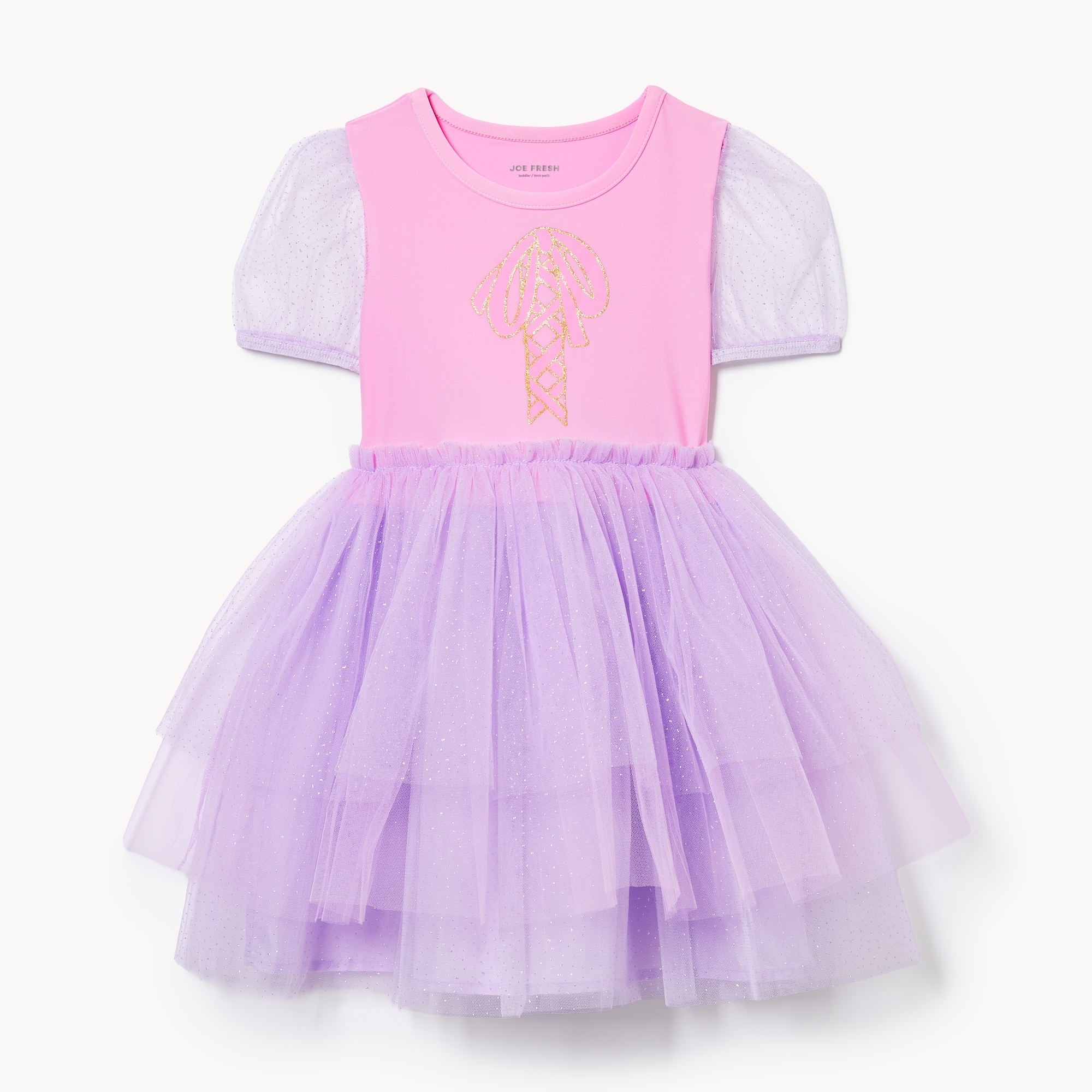 Disney Robe De Raiponce Pour Petite Fille Déguisement Raiponce 3/4