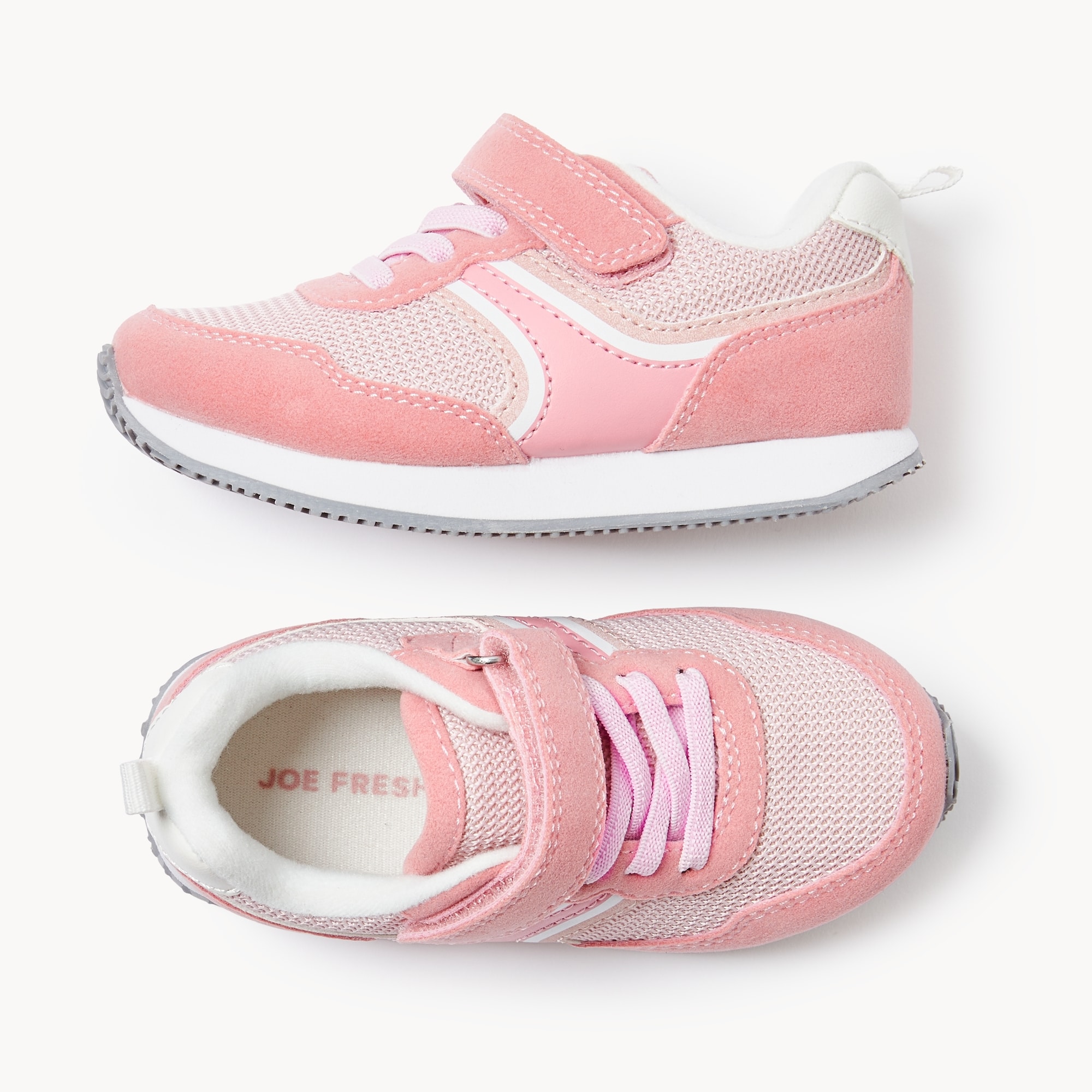 Toddler Girls' Sneakers in Pink from Joe Fresh