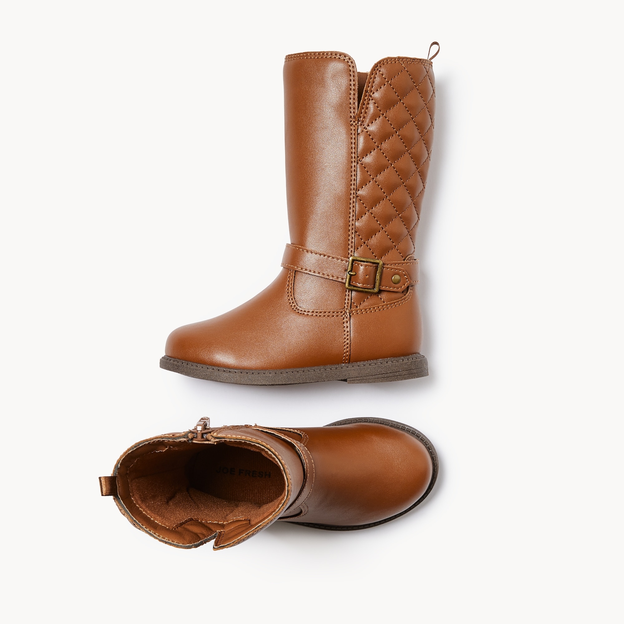 Toddler Girls' Riding Boots in Dark Brown from Joe Fresh