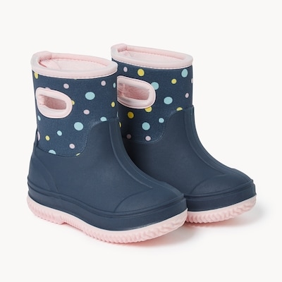 Toddler Girls' Neoprene Rain Boots - Navy