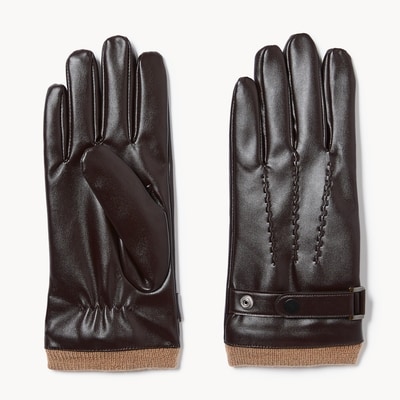Men's Car Gloves - Dark Brown