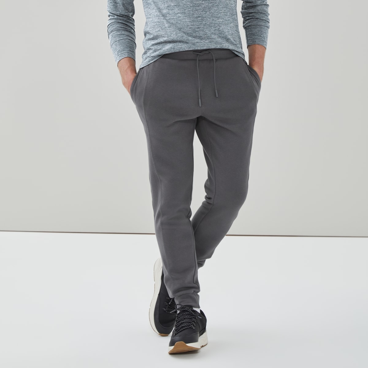 Pantalon de jogging sport en molleton pour hommes