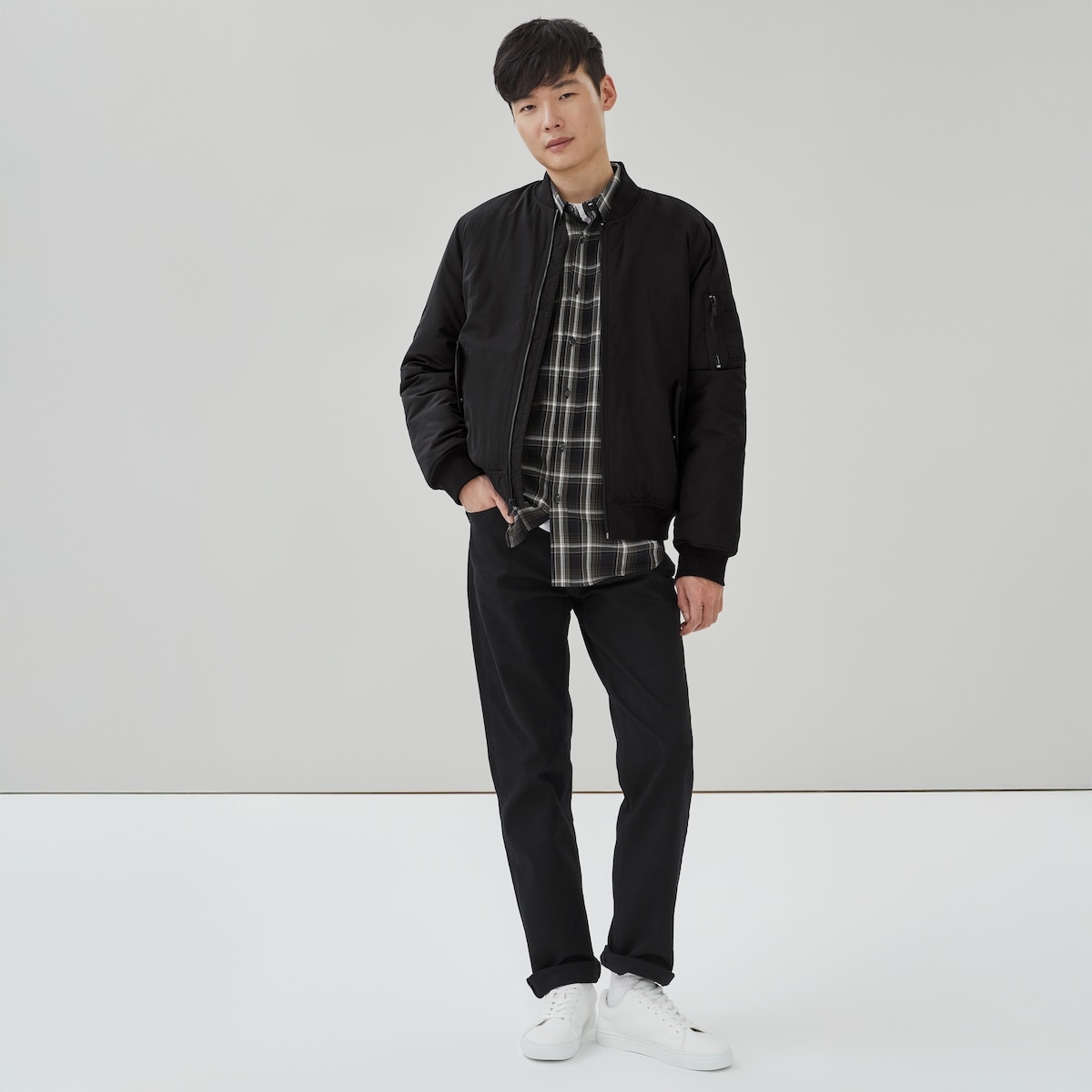 Joe Fresh Men's Bomber Jacket 1 ea, $79.00/1ea