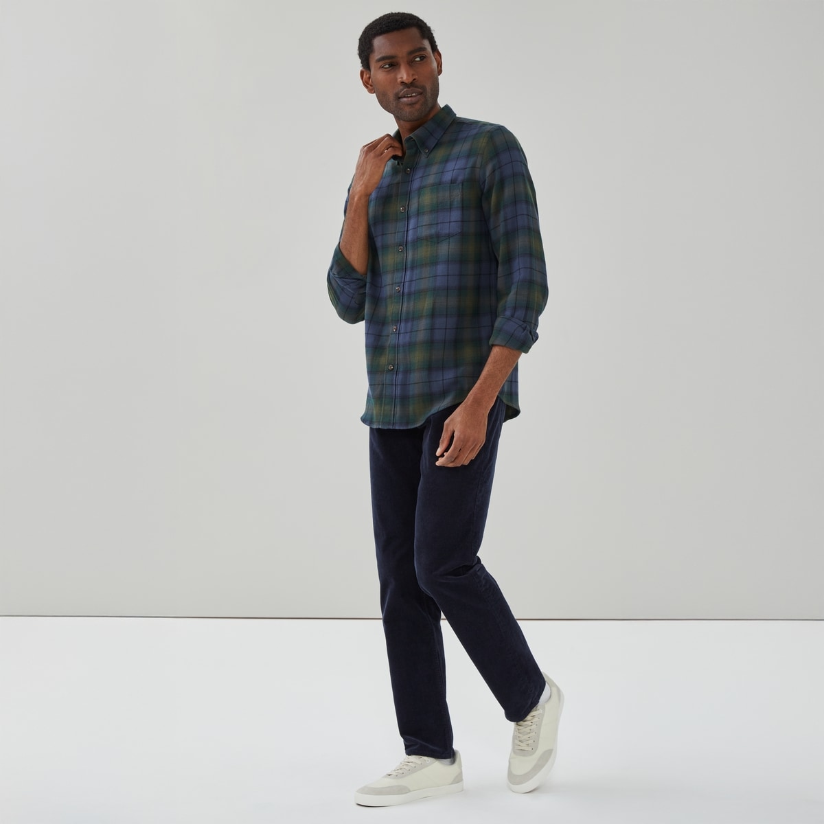 Joe Fresh Men's Flannel Button-Down Shirt 1 ea, $35.00/1ea