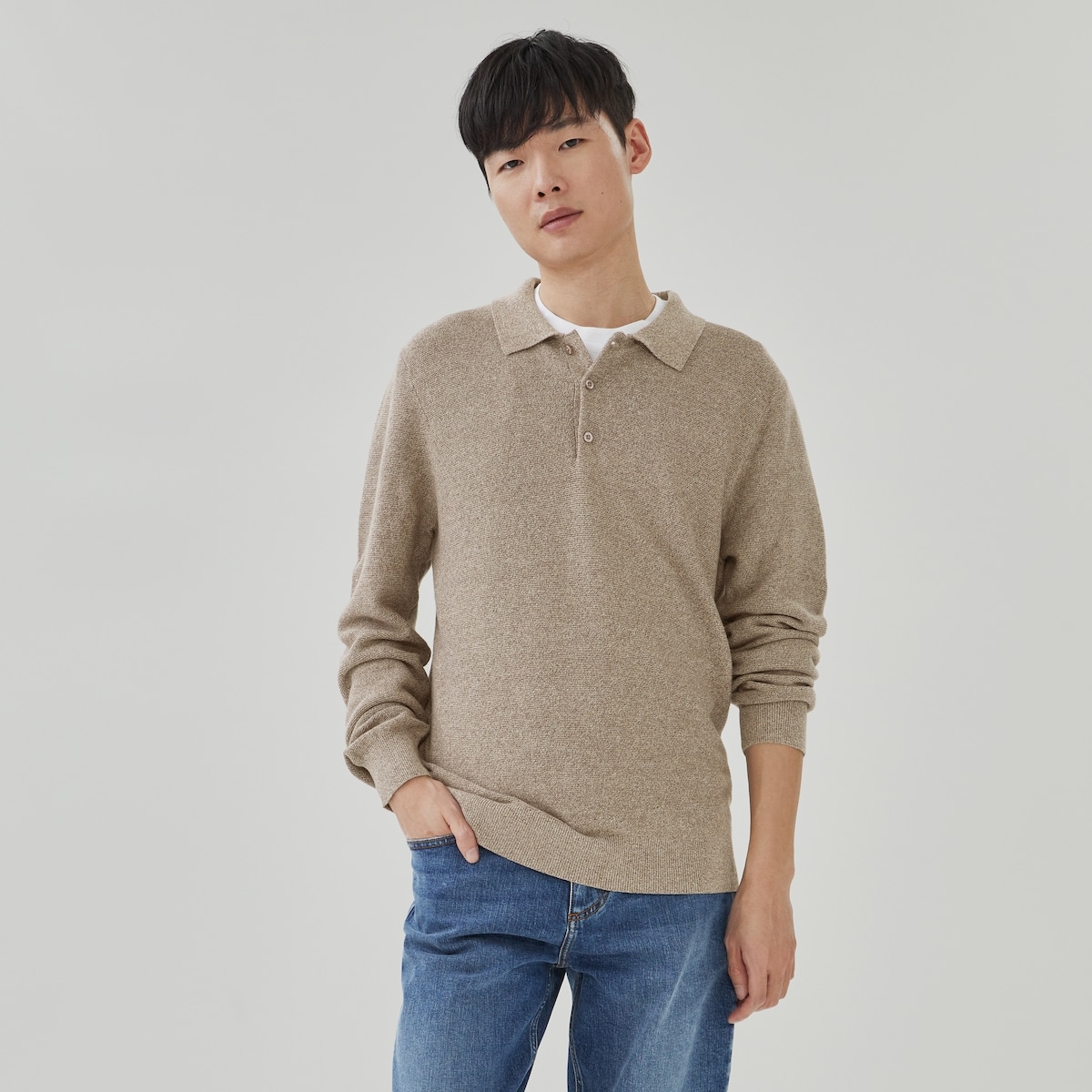 Chandail polo classique pour hommes