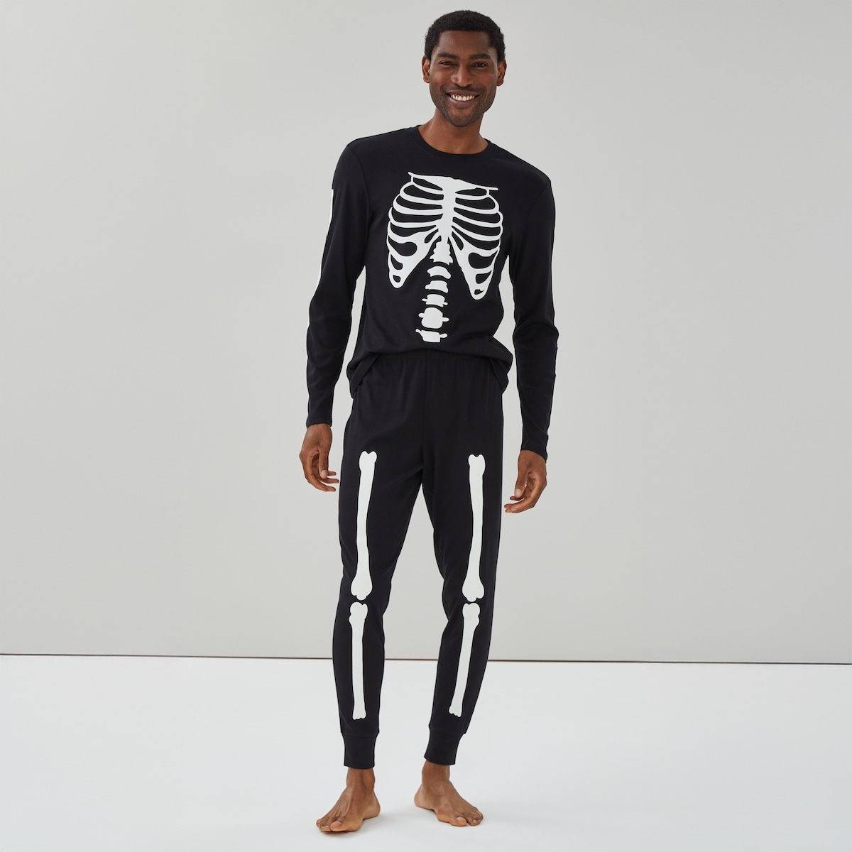 Joe Fresh Pyjama 2 pièces à motif de squelette pour hommes 1 ea, 35,00 $/1ch