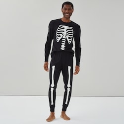 Joe Fresh Pyjama 2 pièces à motif de squelette pour hommes 1 ea, 35,00 $/1ch