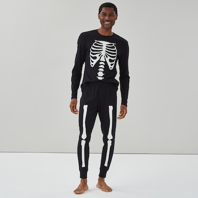 Joe Fresh Pyjama 2 pièces à motif de squelette pour hommes 1 ea, 35,00 $/1ch