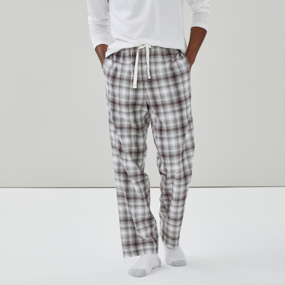 Men's Flannel Sleep Pant - Brown