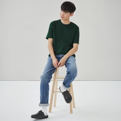 Men's Essential Organic Cotton T-Shirt - Dark Green