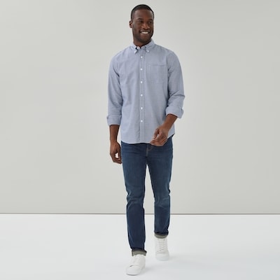 Men's Essential Oxford Button-Down - Dark Blue