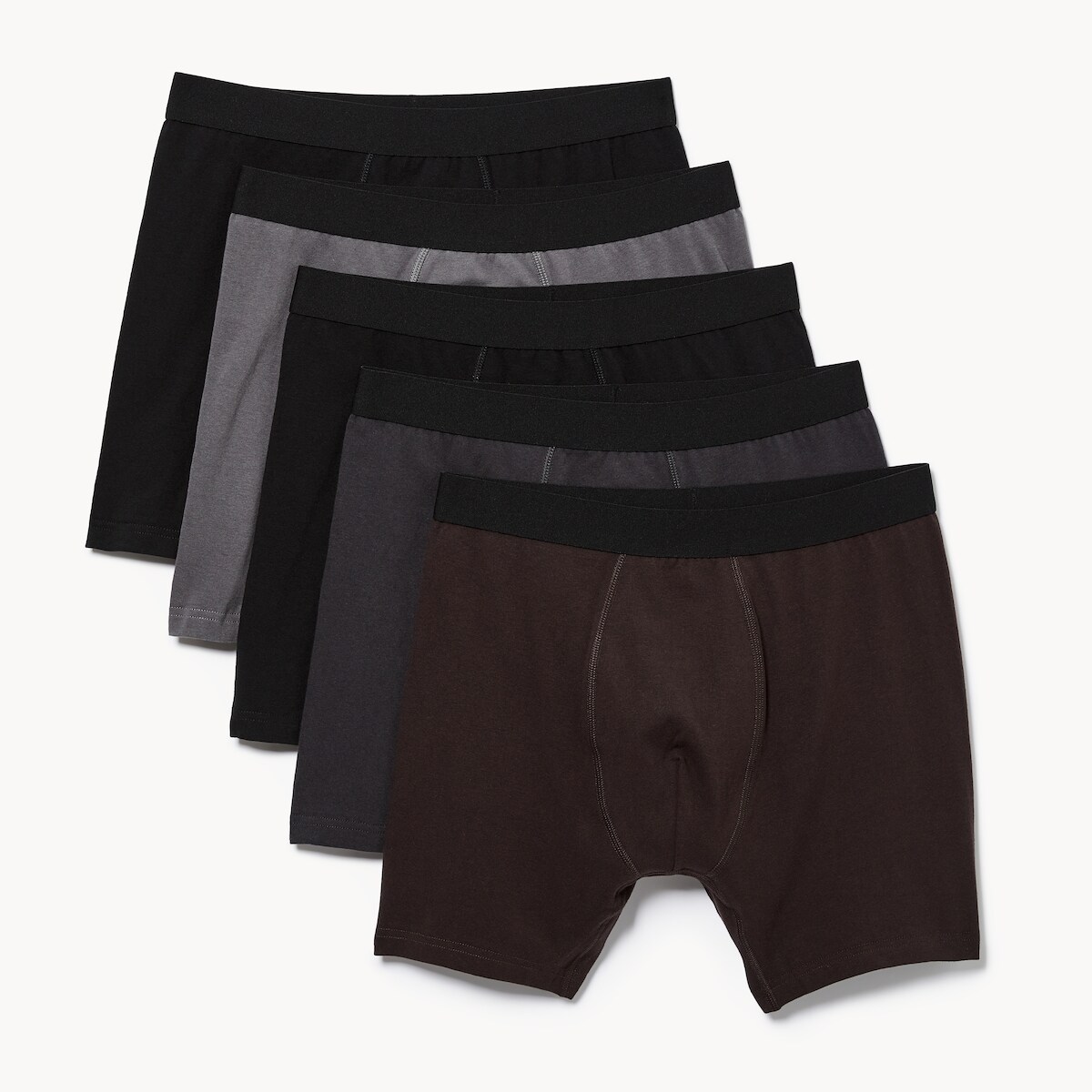 Men's 5-Pack Boxer Briefs - Black