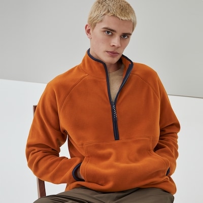 Men's Active Microfleece Sweatshirt - Copper