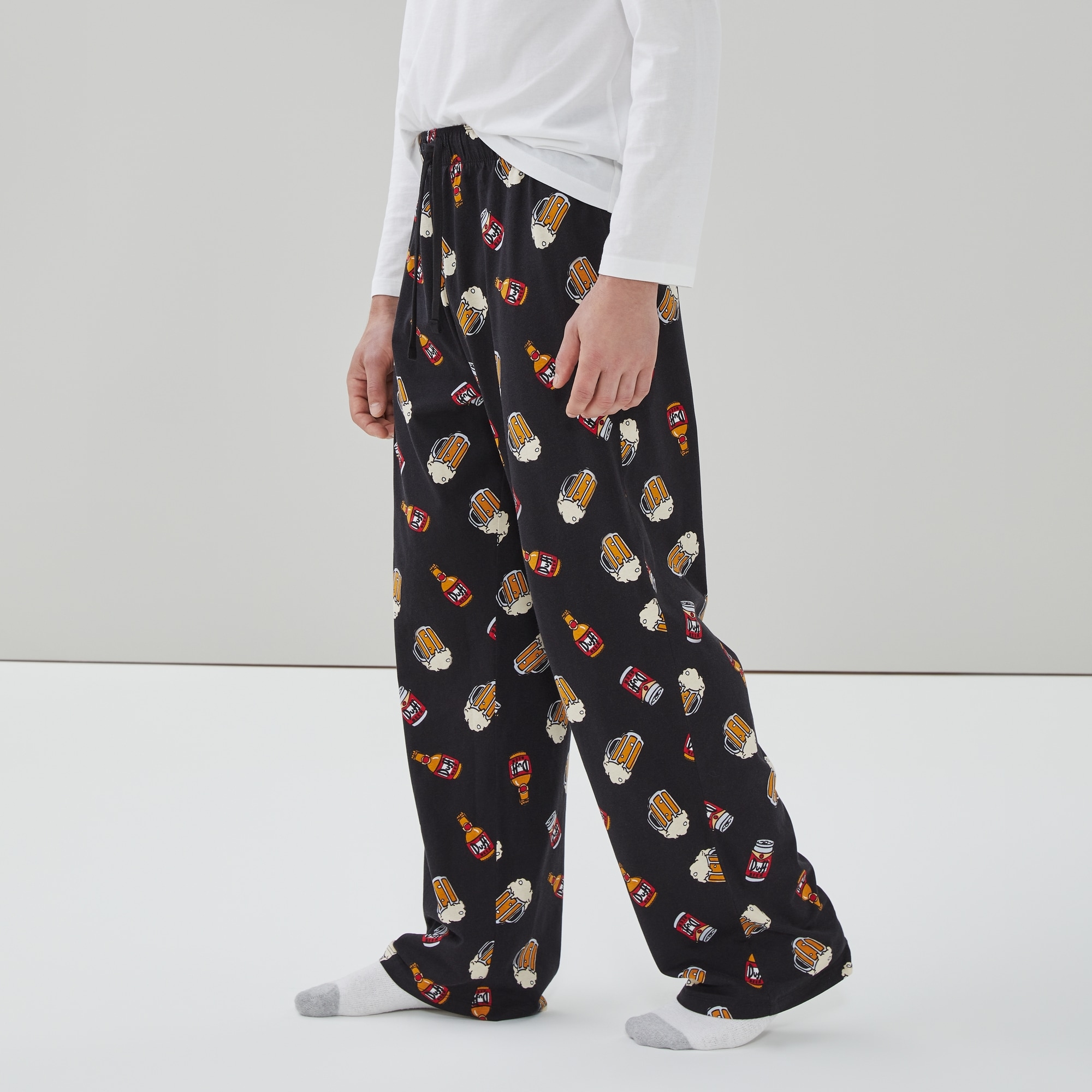 Men's The Simpsons Sleep Pant in Black from Joe Fresh