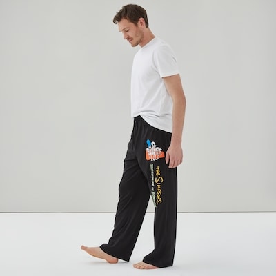 Men's The Simpsons Halloween Sleep Pant - Black