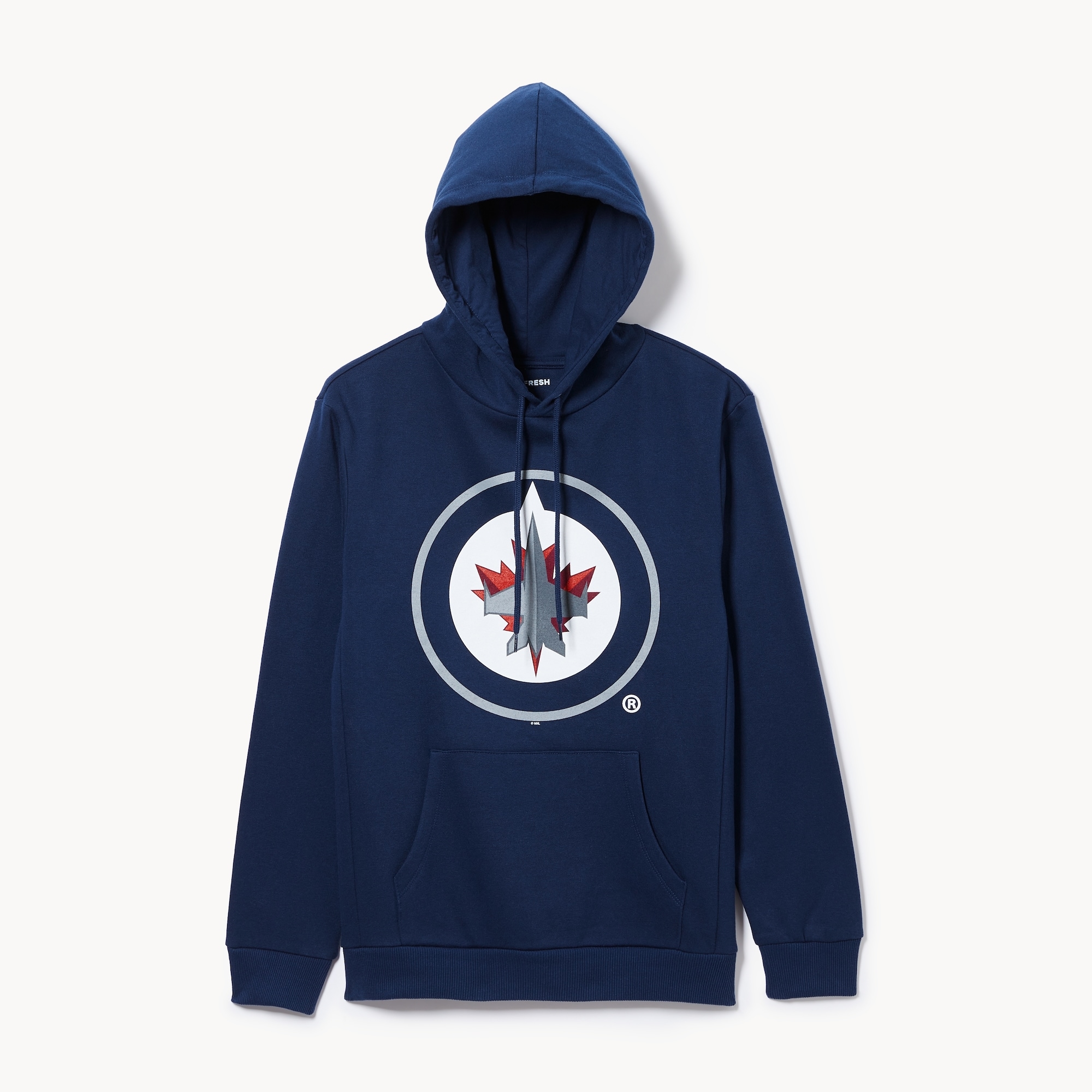 Adult NHL Winnipeg Jets Hoodie in Dark Blue from Joe Fresh