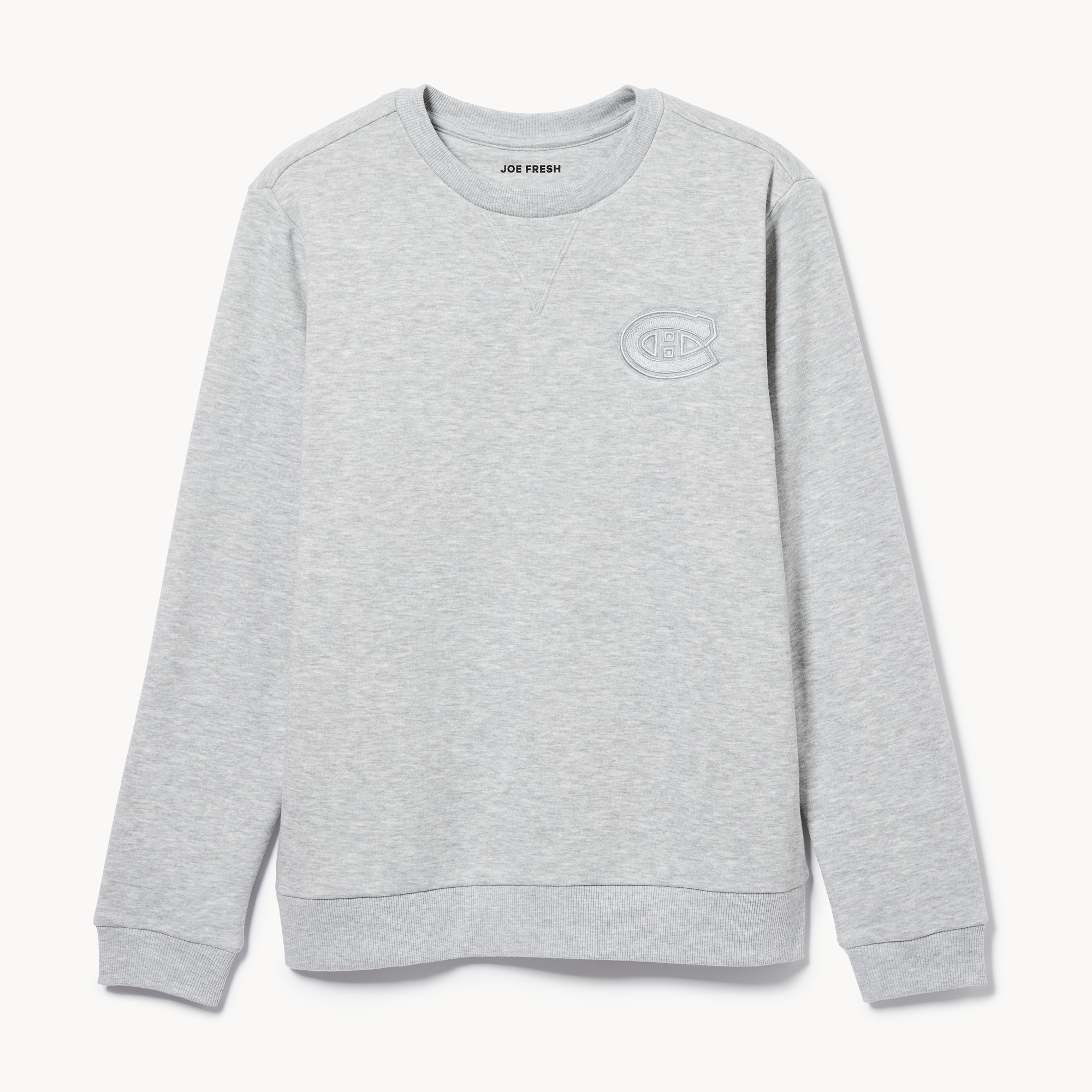 Adult NHL Montreal Canadiens Sweatshirt in Light Grey Mix