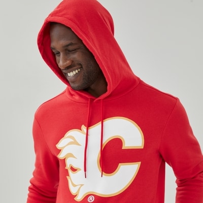Adult NHL Calgary Flames Hoodie - Bright Red