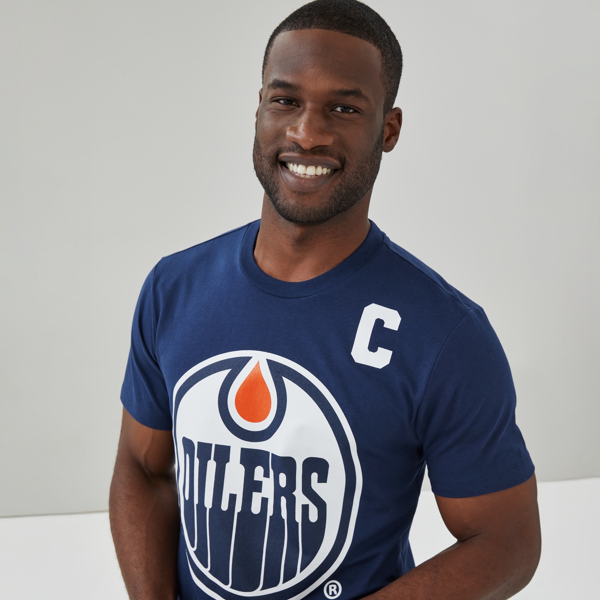 Adult NHL Connor McDavid T-Shirt in Dark Blue from Joe Fresh