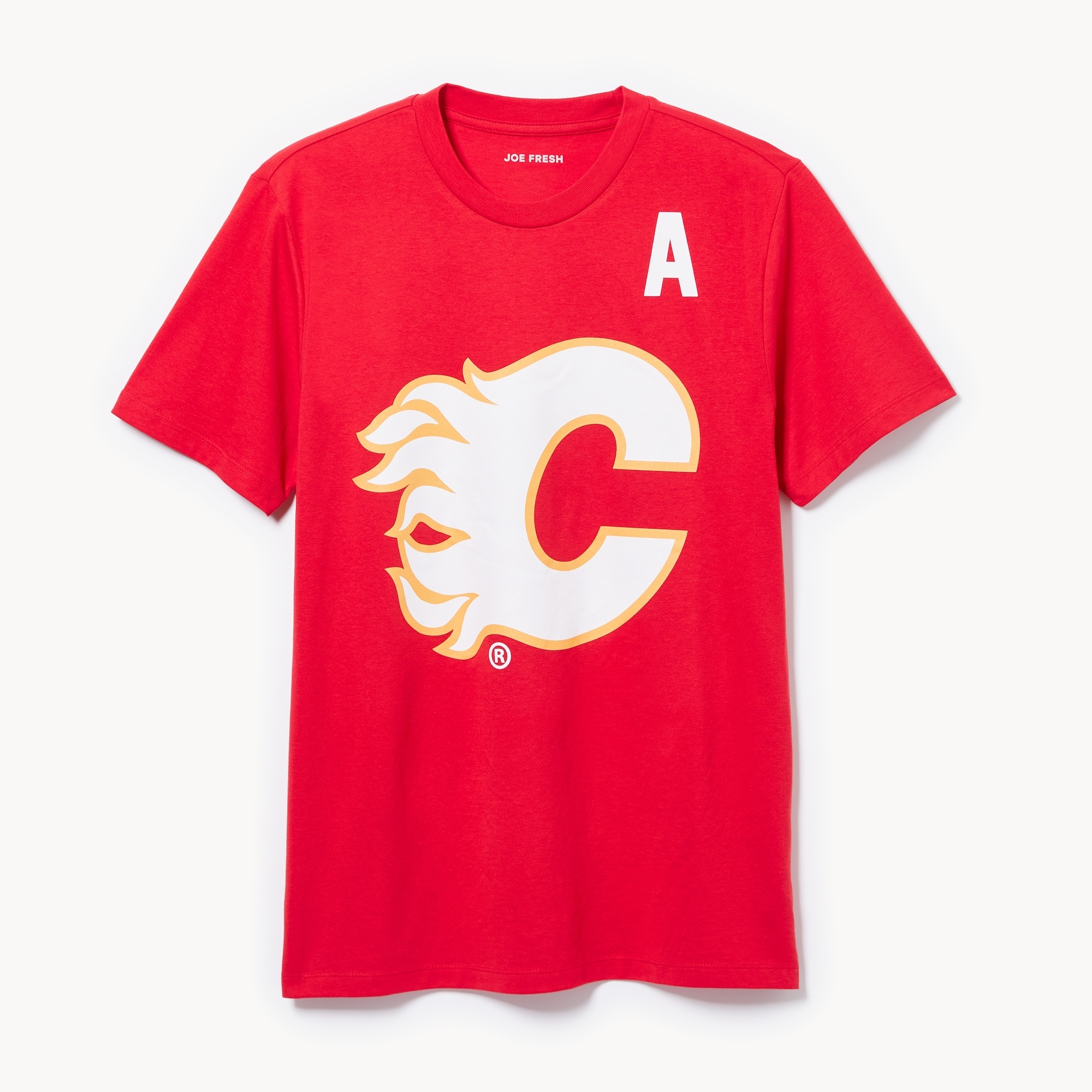 Adult NHL Jonathan Huberdeau T-Shirt in Bright Red from Joe Fresh