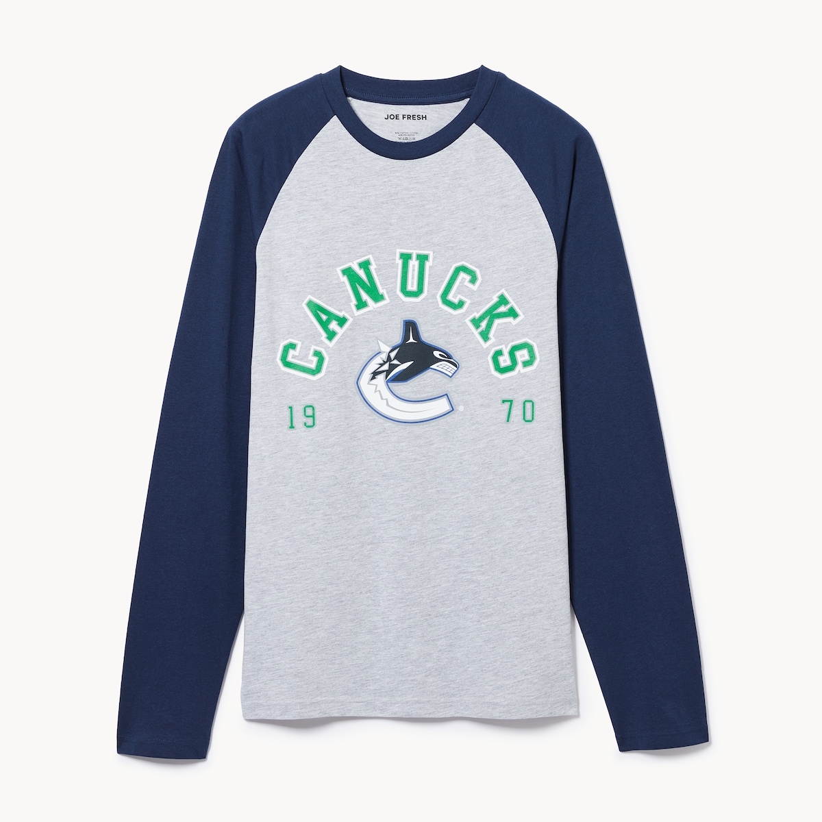 Adult NHL Vancouver Canucks Raglan Shirt