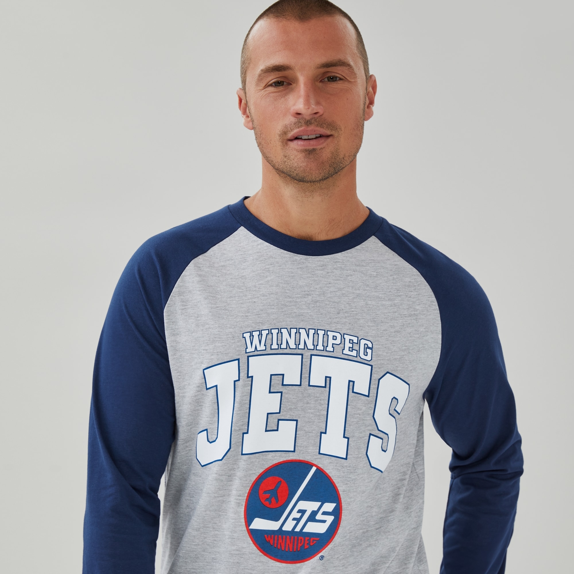 Adult NHL Winnipeg Jets Raglan Shirt