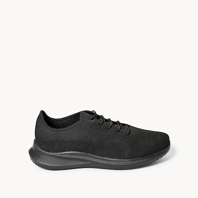Espadrilles ultra-légères en tricot pour hommes - Noir