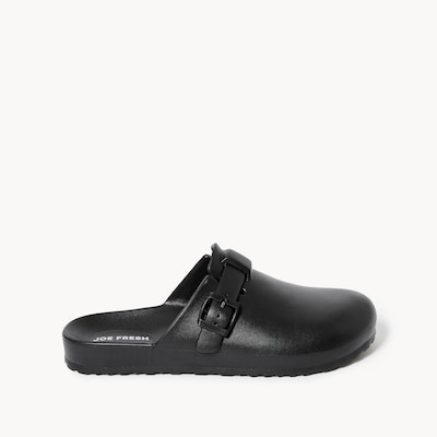 Sabots à boucle pour hommes - Noir