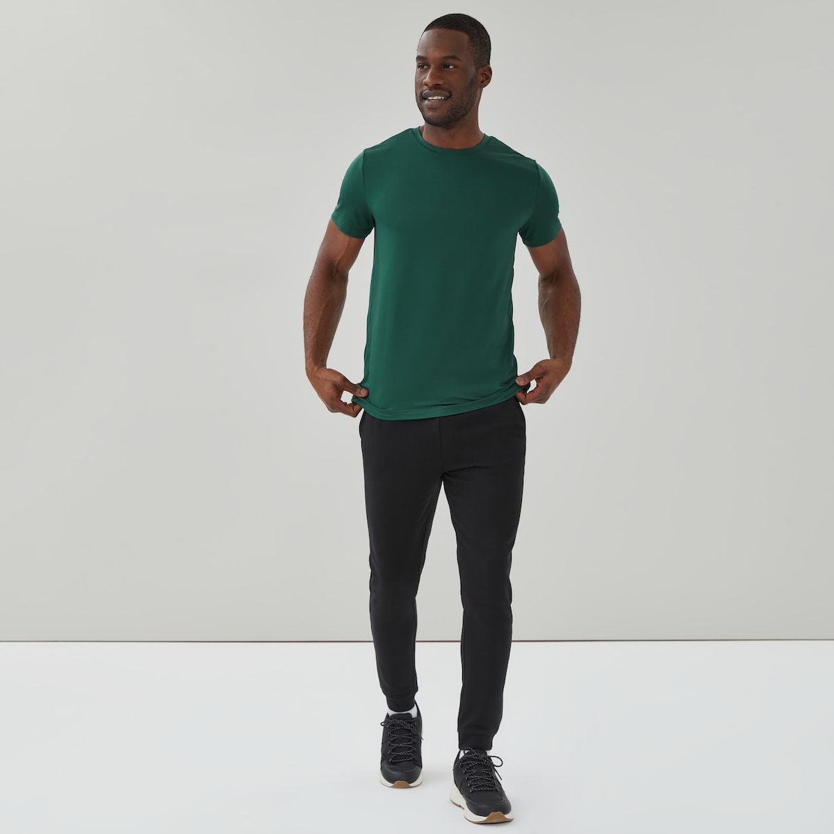 T-shirt CoryVines pour hommes - Vert Fonc