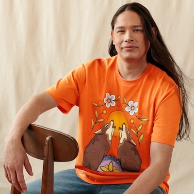 Adults' Morningstar Orange T-Shirt - Orange
