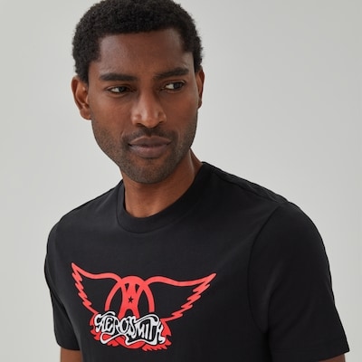 Adult Aerosmith Graphic T-Shirt - Black