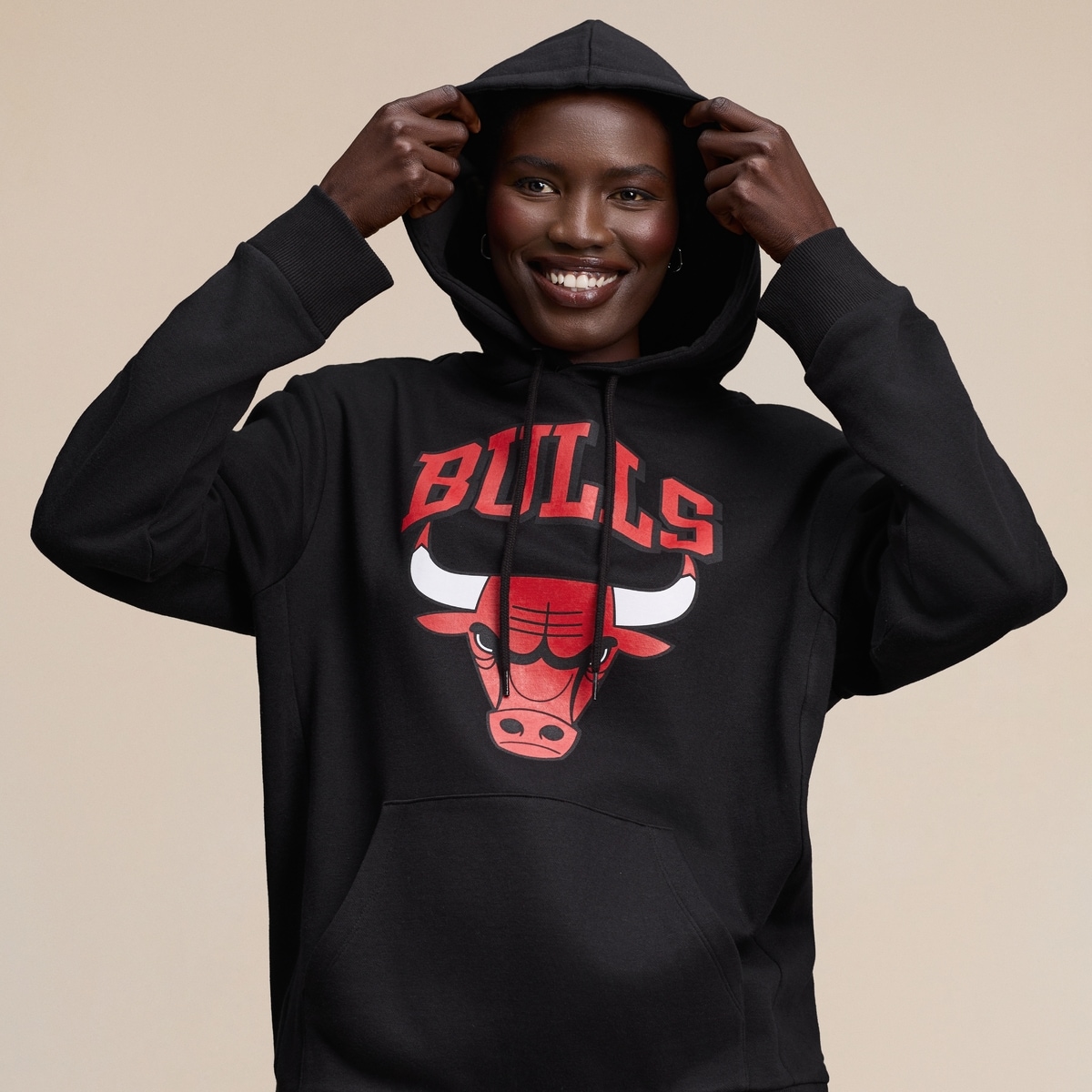 Haut  capuchon NBA Bulls de Chicago pour adultes