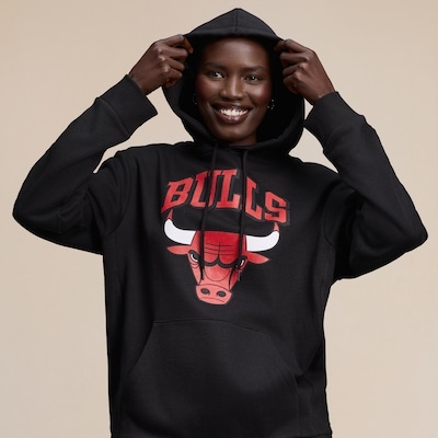 Adult NBA Chicago Bulls Hoodie - Black