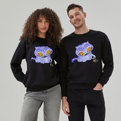 Joe Fresh K-Pop Demon Hunters Derpy Tiger Graphic Sweatshirt 1 ea, $39.00/1ea